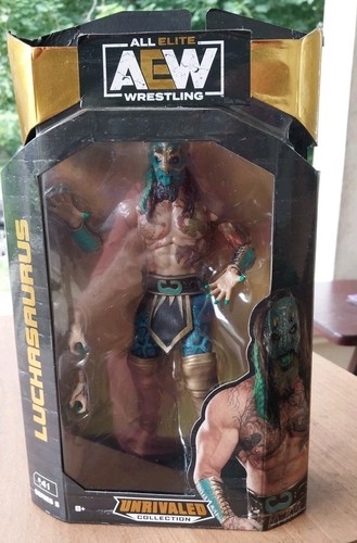 Jazwares AEW Unrivaled Series 5 #41 Luchasaurus Actionfigur