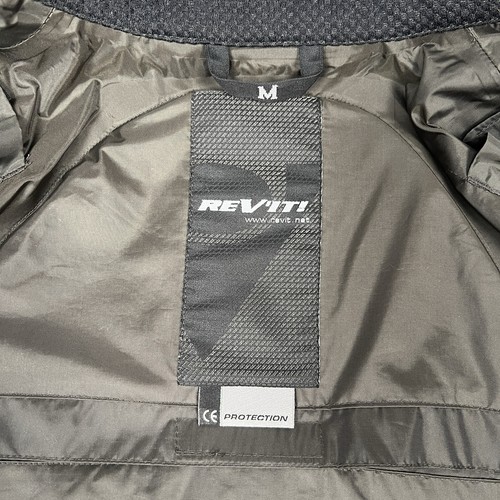 VTG Rev’it Monza Motorcycle Jacket CE Armored Insulated Light Green Size Medium - Picture 14 of 20