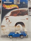 Hot Wheels Vintage Auto Milestones 1957 T-Bird Blue Real Riders Whiteline 2002