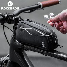 ROCKBROS Bike Frame Bag Portable Top Tube Bag...
