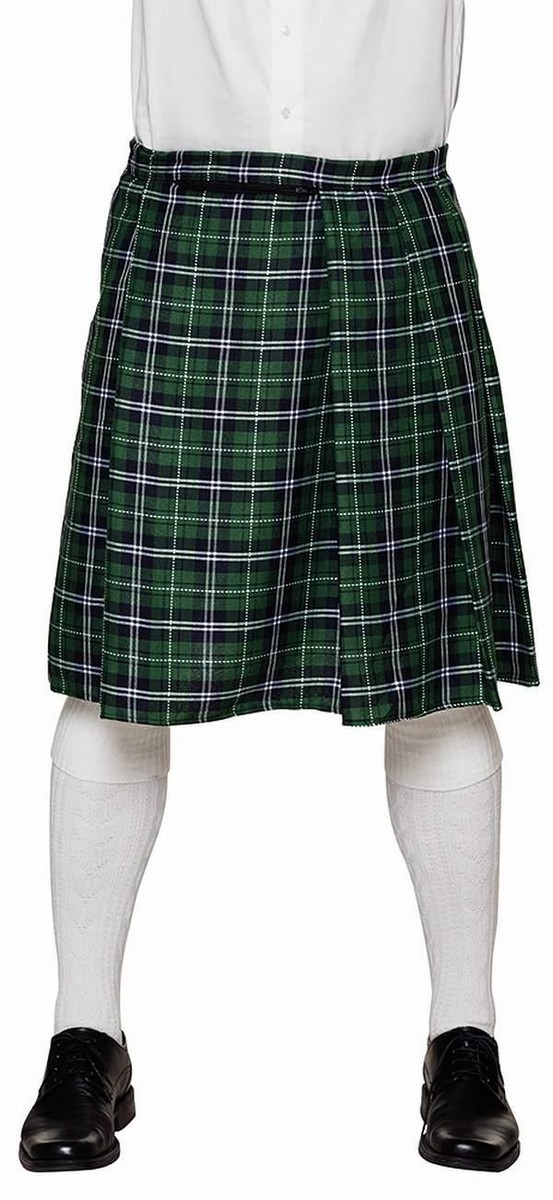 Herren Schottenrock Kilt - Klassischer Tartan-Rock Mit Taschen | Vintage Kilt Für Männer