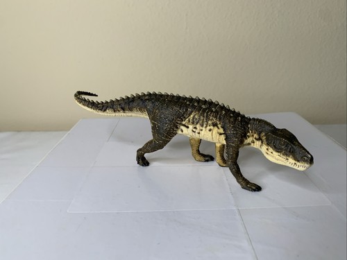 Lote de figuras prehistóricas de cocodrilo safari Kaprosuchus Postosuchus - Imagen 2 de 14