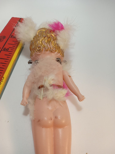 Vintage 1930's Celluloid Japan Carnival Giveaway Flapper Doll - Picture 8 of 8