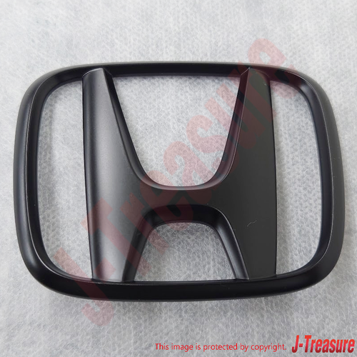HONDA S2000 S2K AP1 AP2 Front & Rear Semi-Glossy Black "H" Emblem Badge Set - Picture 13 of 24
