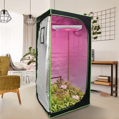 Growbox Pflanzen Kanalloch Zuchtschrank Farmer Gewächshaus Growzelt Komplettset - Bild 9 von 15