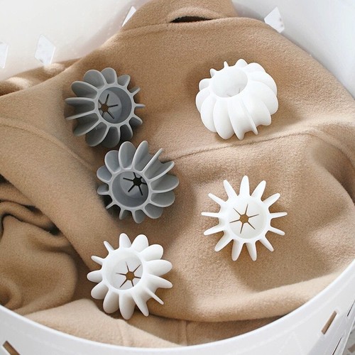 3PK Reusable Laundry Balls Laundry Scrubbing Balls For Washing Machine Silicone - Picture 4 of 17
