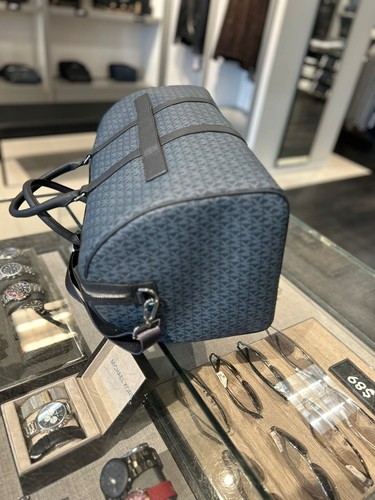 Michael Kors Harrison Herren Seesack Gepäck Schulter Crossbody Reisetasche (Admiral) - Bild 11 von 19