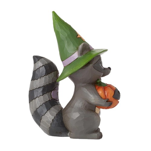 Jim Shore Heartwood Creek Pint Sized Halloween Raccoon Figurine 6012748 - Picture 4 of 5