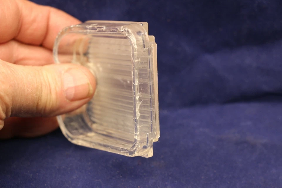 OEM 1966 Chevrolet Chevelle Malibu Backup Light Lens 5957813 Guide 13 SAE R66 - Image 2 of 4