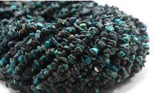 16" Long Natural Chrysocolla Smooth Uncut Chips Beads 5-6 MM Making Jewelry