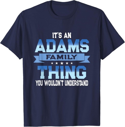 Funny Adams Family Reunion Tee Matching Vacation T-Shirt - Imagen 7 de 11