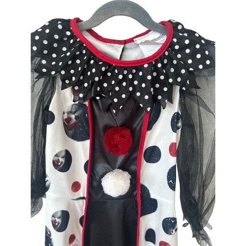 California Kostüm Grusel Clown Kostüm Mädchen Gr. Small Halloween Goth Grusel - Bild 7 von 14