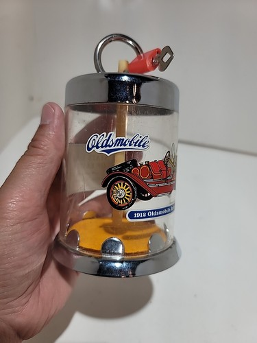 Vintage 1975 Bower 1912 Oldsmobile Autocrat Glass Coin Bank W/key - Picture 7 of 10