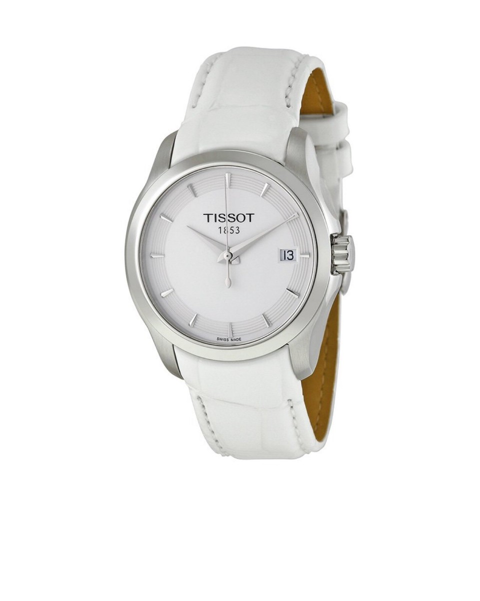 時計 TISSOT T-Classic Women's Automatic Tissot T-Classic Automatic White Mother of Pearl Dial Ladies