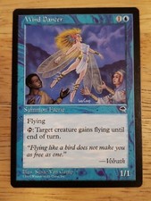 1x MTG Magic The Gathering Wind Dancer [Tempest] Collectible VTG Trading Card