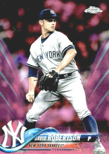 Topps 2018 base refractor cromado prisma rosa sepia individuales - Imagen 142 de 237