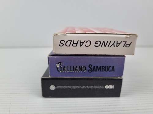 Playing Card Decks Bulk Lot Airlines Qantas Galliano Sambuca Boardwalk Empire  - Picture 4 of 12