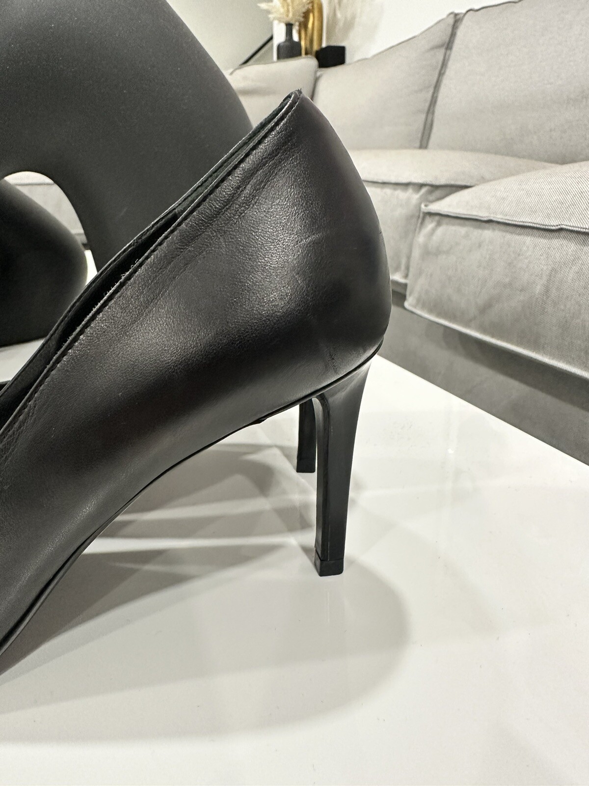 Décolleté Saint Laurent pelle nera 38 5