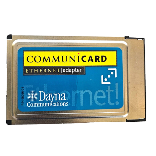 Vintage Dayna CommuniCard PCMCIA Ethernet LAN Adapter PC Card Only - 第 1/8 張圖片