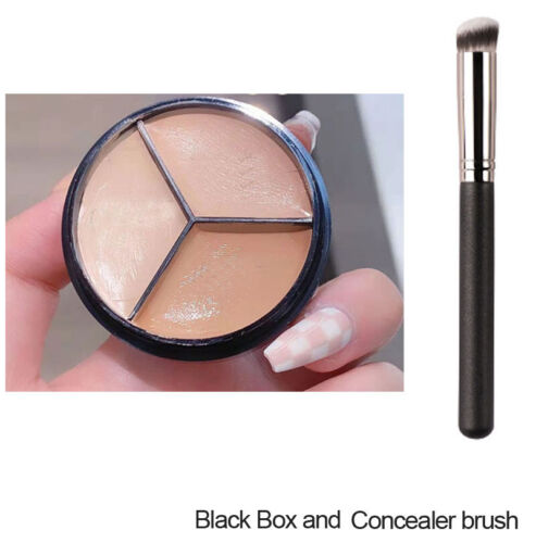 3 Color Makeup Concealer Coverage Creamy Concealer Moisture Waterproof Cream - Picture 19 of 20