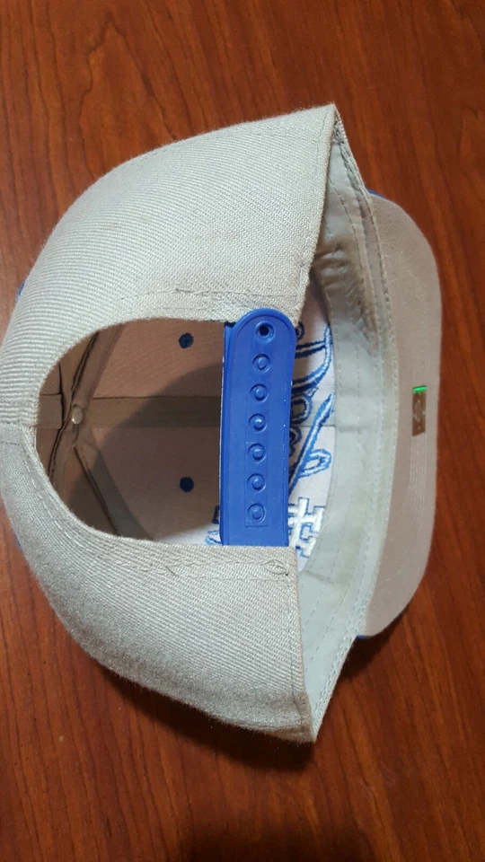 LA Dodgers Leader LOGA Leader Of Deneration Ropa Sombrero Ajustable Gris Azul Foto 4 de 4