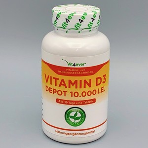 Vitamin D3 10.000 I.E. Depot Hochdosiert Vitamin D 365 ...