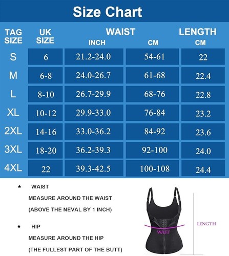 Gotoly Body Shaper - 2XL - Taillentrainer Bauchkontrolle Cincher mit Reißverschluss schwarz - Bild 10 von 10