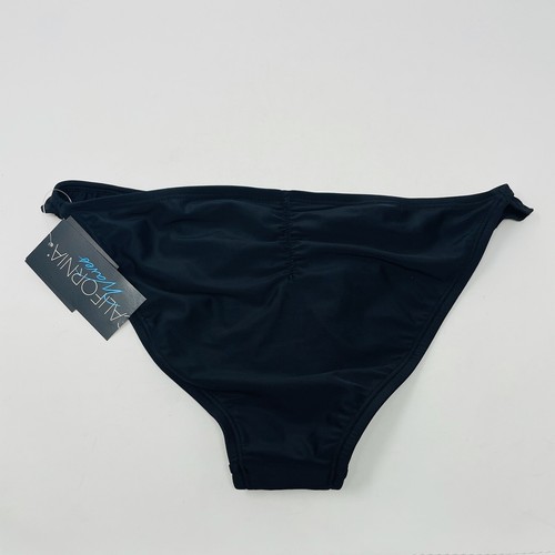 California Waves Junior Größe Small einfarbig gerafft Hipster Bikinihose 1146 - Bild 4 von 5