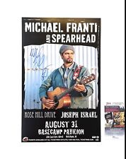 Michael Franti Signed Autographed Concert Show Poster JSA Certified COA IDAHO Michael Franti Signed Autographed Concert Show Poster JSA Certified COA IDAHO