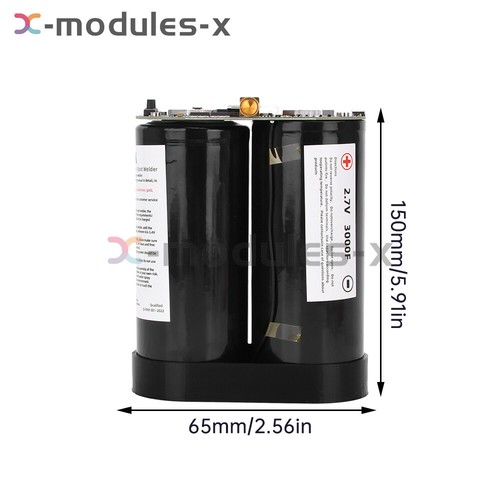 18650 Li Akku Punktschweißgerät Schweißgerät Dual Pulse eingebauter Fara Kondensator - Bild 10 von 20