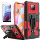 Coque téléphone + protection verre trempé pour Motorola Moto G Power Play 2021
