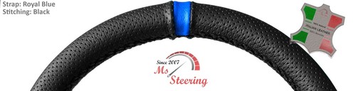 FUR GENESIS G80 19-19 PERF LEDER-LENKRAD ABDECKUNG AUSGEWAHLTER GURT 2 SCHWARZES - Bild 3 von 7