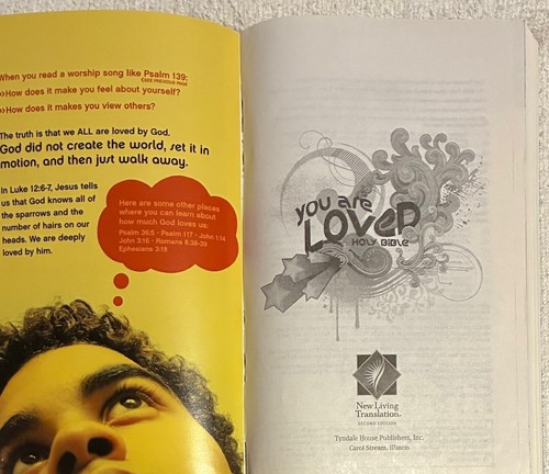 You Are Loved Holy Bible NLT by Tyndale House Publishers (Paperback, 2012) NEW - Picture 3 of 5