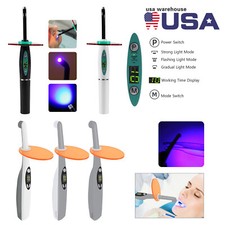 Dental LED Curing Light Lamp Wireless Cordless Resin Cure 5W (3 Second) ty