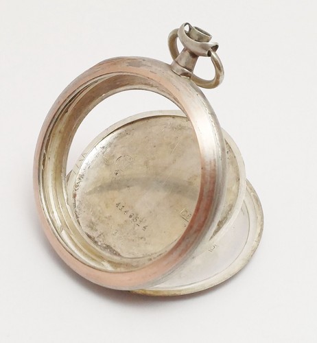 Vintage Omega Silver Case for Pocket Watch | 31g | 37 mm Diameter | Swiss #28 - Imagen 7 de 9