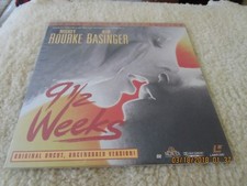 LASERDISC 1986 "9 1/2 WEEKS KIM BASINGER MICKEY ROURKE