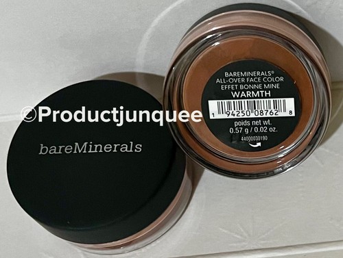 bareMinerals Lot Of 2 HTF Tinted Mineral Veil & Warmth Bronzer Travel Sizes - Picture 6 of 8