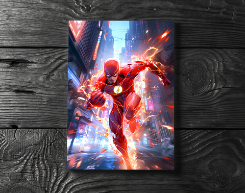 The Flash DC Universe Poster Print - No Frame
