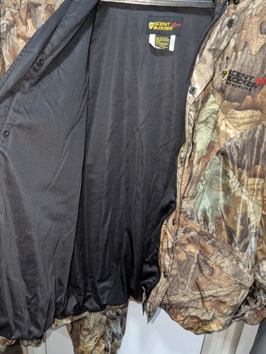 ScentBlocker Plus Featherlite Camo Hunting Suit, Jacket, Pants & Face Mens 3XL - Picture 13 of 24