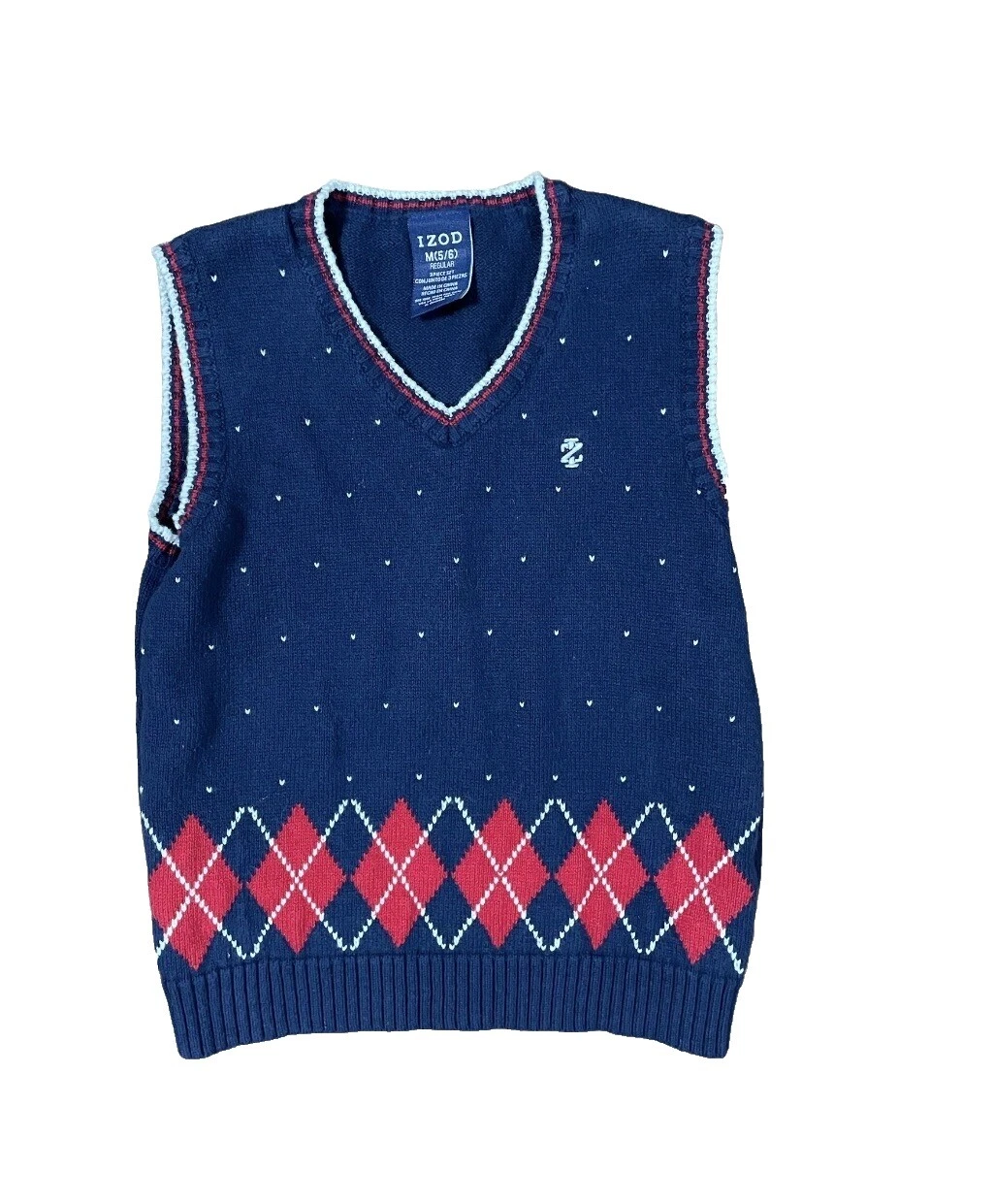 Chaleco de algodón 100% IZOD Suéteres para Niños