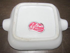Lefton Ashtrays Set of 4 Wheat Stalk Highlights Vintage Small (NO HOLDER) — photo 4