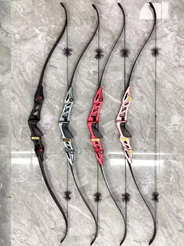 Arco recurvo arco largo 62"" ILF 19"" espuma elevadora núcleo extremidades tiro con arco caza segadora - Imagen 17 de 18