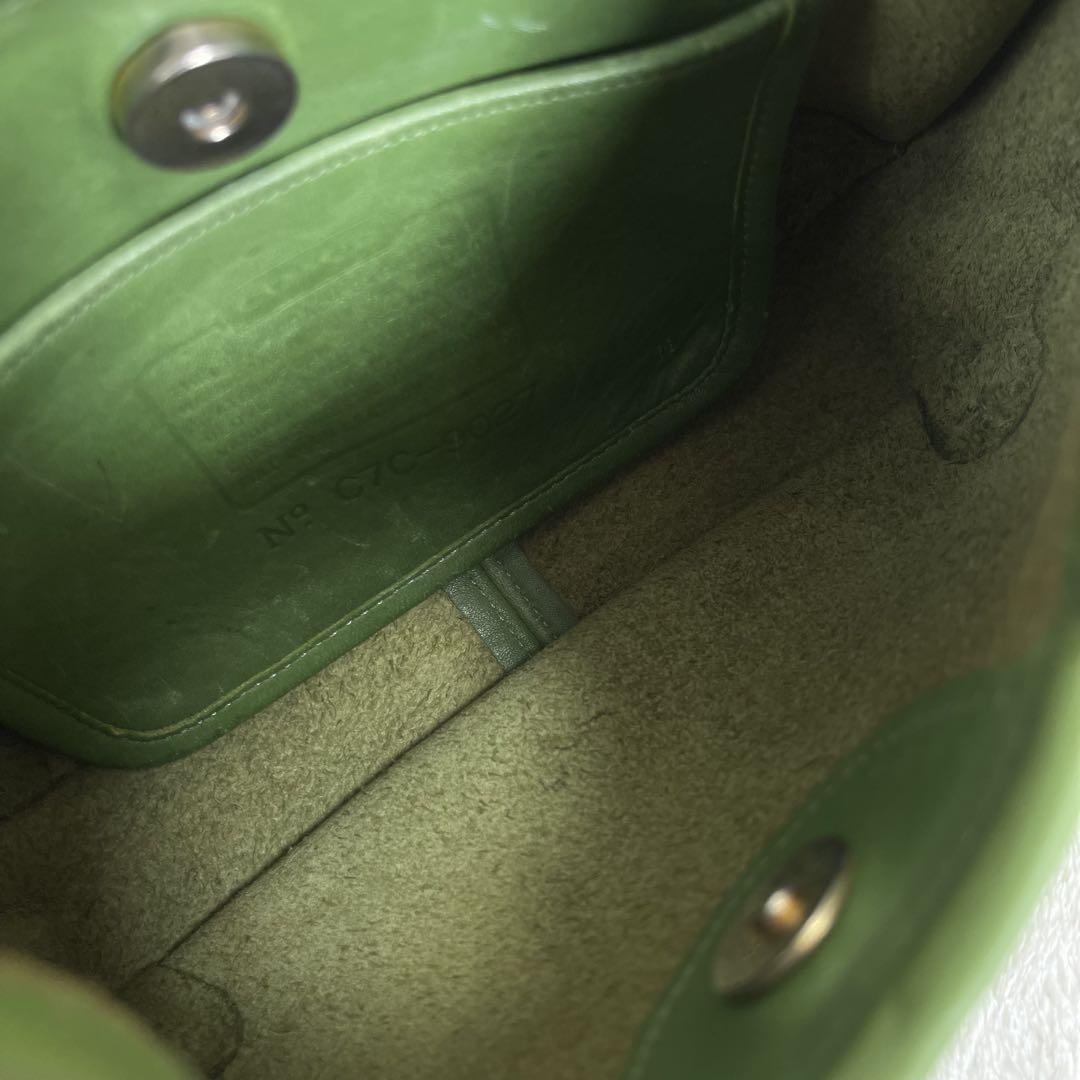 Coach Ergo Mini Satchel Green Vintage Rare Handbag Coach Ergo Mini Satchel Green Vintage Rare Handbag
