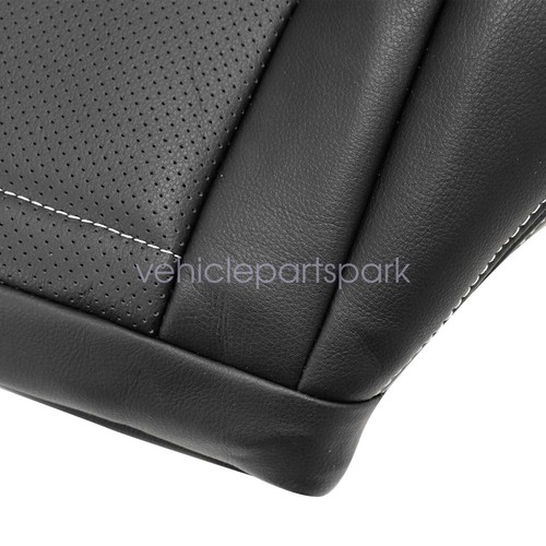 Fits 2015-2021 Mercedes Benz C300 C350 W205 Driver Bottom Seat Cover Black - Bild 8 von 16