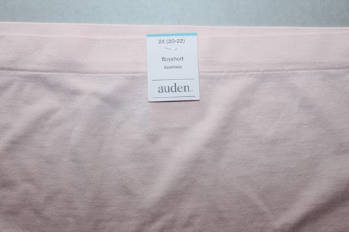 5 Pairs Auden Seamless Boyshort Panties Underwear Women's Sz 2X (20-22) Pink - Picture 4 of 6