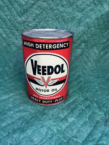 NOS Full Veedol Motoröl Dose Quart 100 % Pennsylvania B - Bild 3 von 6