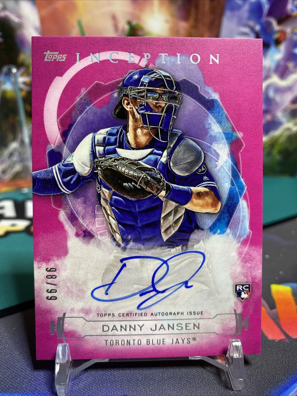 2019 Topps Inception - Rookies and Emerging Stars Autos Magenta Danny Jansen /99