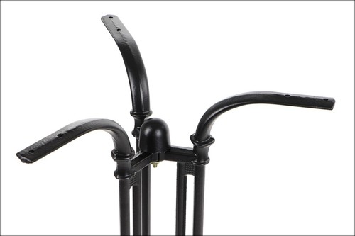 Tischbasis aus Gusseisen, Tischfuß, Pub, Restaurant, Hotel, Schwarz, SH-5029-L/B - Bild 5 von 6