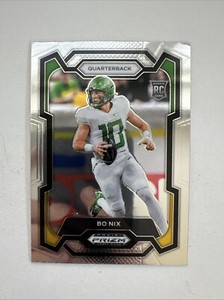 Bo Nix 2024 Panini Prizm Draft Picks RC #105 Oregon / Denver Broncos Rookie