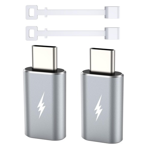 TechMatte USB-C Adapter 15W Fast Charging for iPhone 15/16 2-Pack⚡️